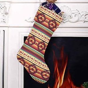 InterestPrint Aztecs Western Style Print Pattern Stockings for Christmas
